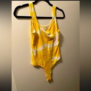 Yellow Tie Dye Leotard